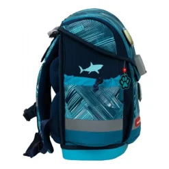 Ice Blue Skoletaske med 5 Dele
