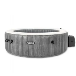 Intex PureSpa Grey Wood Deluxe 216x71cm