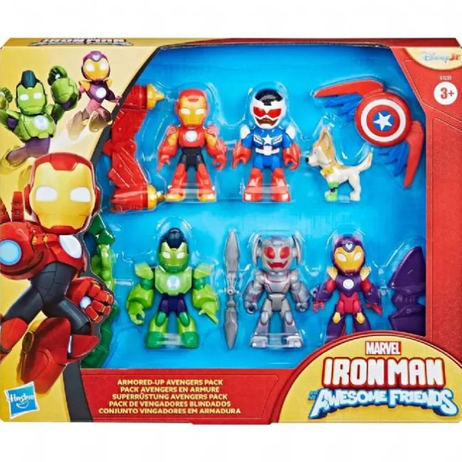 Iron Man + Friends Armored Up 6-Pack