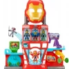 Iron Man + Friends Iron Quarters Playset