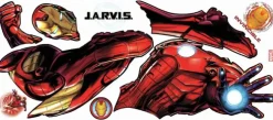Iron Man Glow Wallstickers