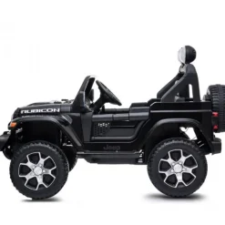 Jeep Wrangler Rubicon Elbil 4x12V sort