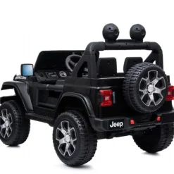 Jeep Wrangler Rubicon Elbil 4x12V sort