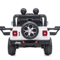 Jeep Wrangler Rubicon Elbil 4x12V hvid