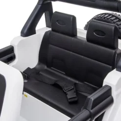 Jeep Wrangler Rubicon Elbil 4x12V hvid
