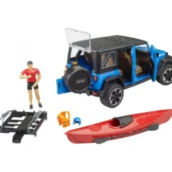 Jeep Wrangler Rubicon Unlimited og Kajak