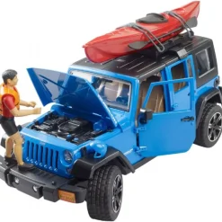 Jeep Wrangler Rubicon Unlimited og Kajak