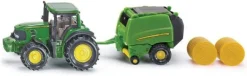 John deere med halmballe presser