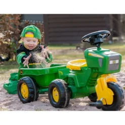John Deere Pedal Traktor m/anhænger