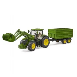 John Deere 7930 Traktor med Anhænger