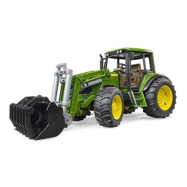 John Deere 6920 traktor med frontlæsser