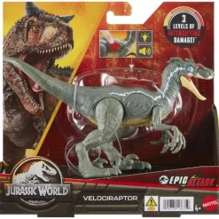 Jurassic World Epic Attack Velociraptor