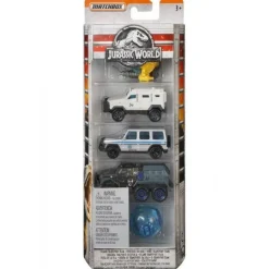 Jurassic World Ø transport team sæt, 5 s