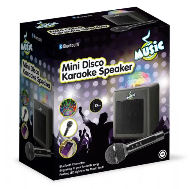 Karaoke Bluetooth Disco Højtaler