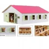 Kids Globe Hestestald 7 Bokse Pink