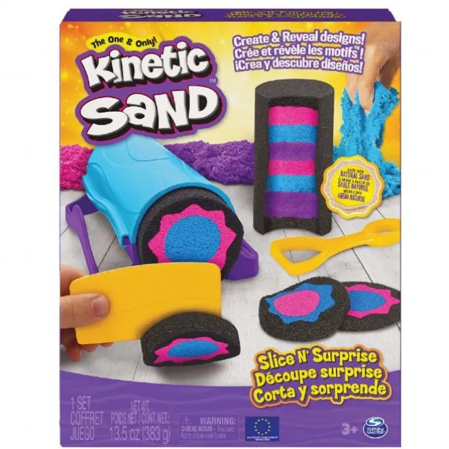 Kinetisk Sand Skær En Overraskelse
