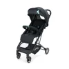 Klapvogn Flight Travel+, Sort/aqua