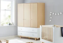Klædeskab Boks , stort with 3 doors