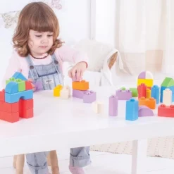 Klik blokke - farve 100stk