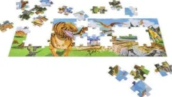 Kæmpe gulvpuslespil Dinosaur, 48 brikker