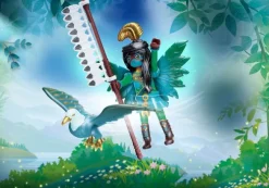 Knight Fairy med totemdyr