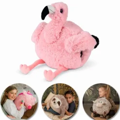 Krammebamse, flamingo