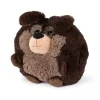 Krammebamse, mørk hund