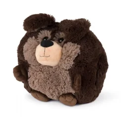 Krammebamse, mørk hund