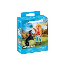 Kvinde med Bjerg Hund