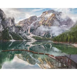 Lake Braies 1500 Brikker