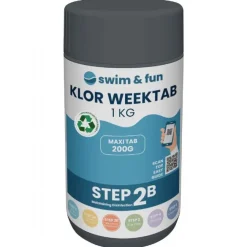 Langsomklor 200gr tablet 1 kg weektab