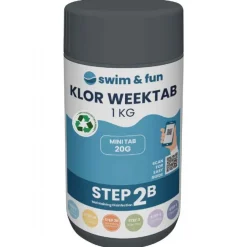 Langsomklor 20gr tablet 1 kg weektab