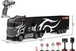 LASTBIL R/C M/TRAILER & SKILTE SORT