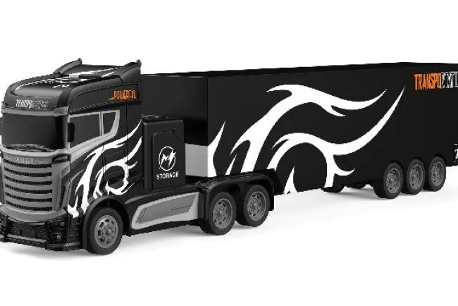LASTBIL R/C M/TRAILER & SKILTE SORT