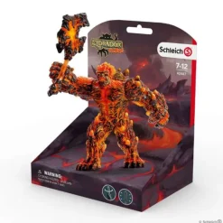 Lava-golem med våben