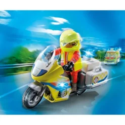 Lægemotorcykel med blinklys