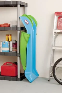 Lille rutchebane blå