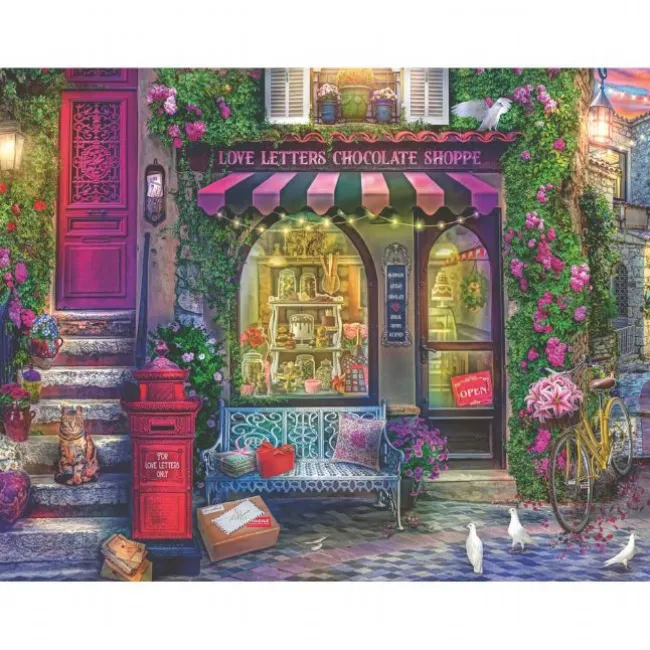 Love Letters Chokoladebutik 1500 Brikker