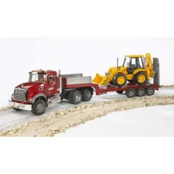 MACK Granite lastbil med gravko