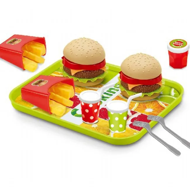 Madsæt, lav-selv burger menu