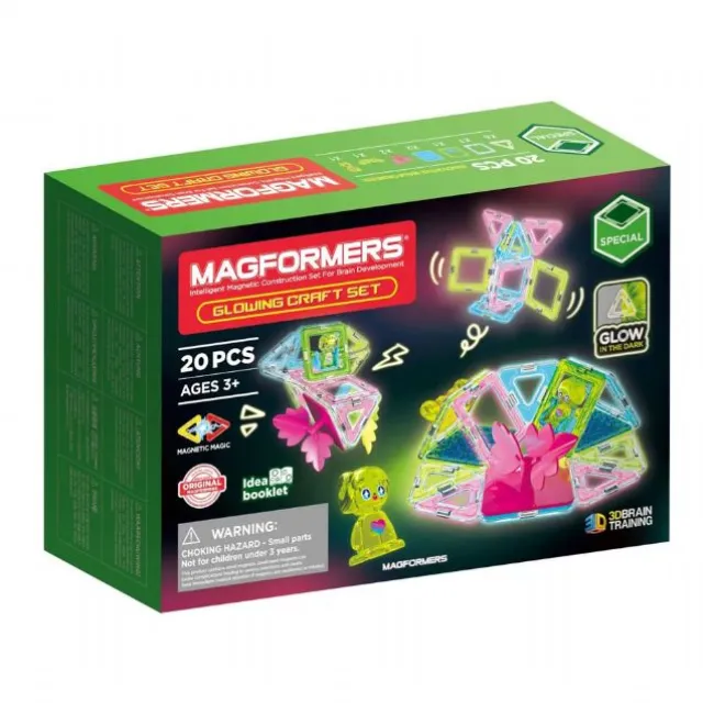 Magformers Glowing Craft Sæt