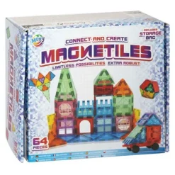 Magnetic Tiles 64 Stykker