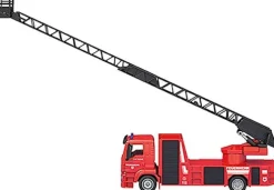 MAN Brandbil m. brandstige 1:50
