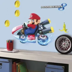 Mario Kart Kæmpe Wallstickers