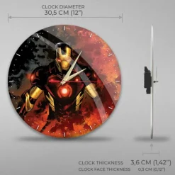 Marvel Iron Man Analogt Vægur