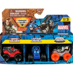 Marvel Mini Monster Truck 3-Pack