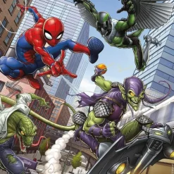 Marvel Spiderman Puslespil 3x49 Brikker