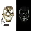 Maske med LED - monster