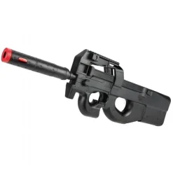 Maskinpistol P90 TAR lys, lyd +rystelser