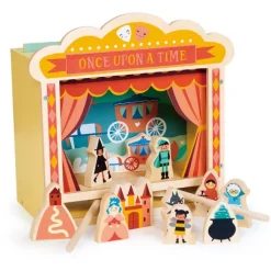 Mentari - Lille dukketeater m Figurer